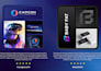 design a futuristic wordmark logo for your brand